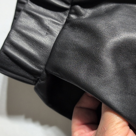 Juicy Couture Faux Leather Black Pants Size Medium - Picture 5 of 10